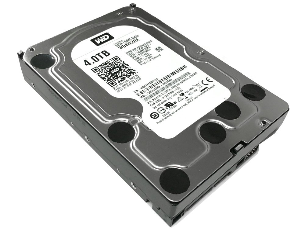 Amazon.com: Western Digital WD Green WD40EZRX 4TB IntelliPower