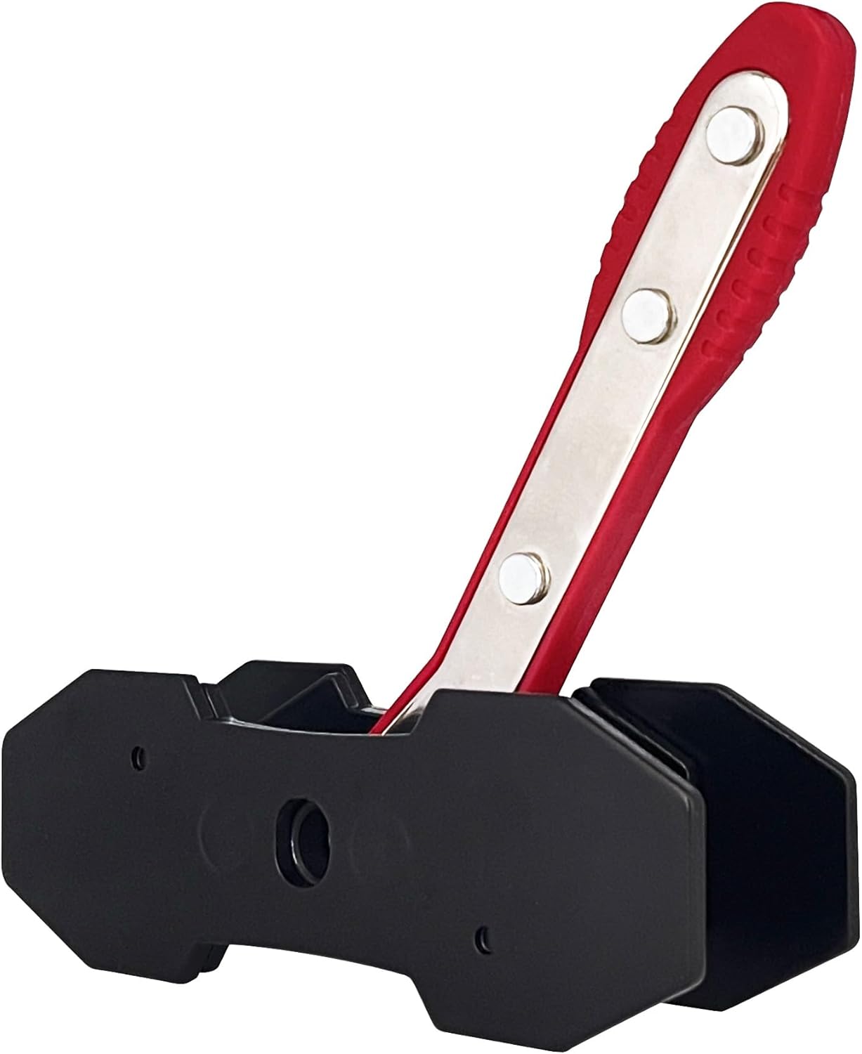 Portable Ratchet Brake Piston Wrench Spreader Caliper Pad Install Tool Press for Trucks and Commercial Vehicles Red/Blue(2 Accessories only)