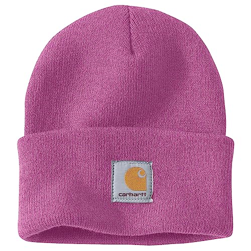 Carhartt Bonnet tricoté pour homme avec poignets, Rose pâle, taille unique