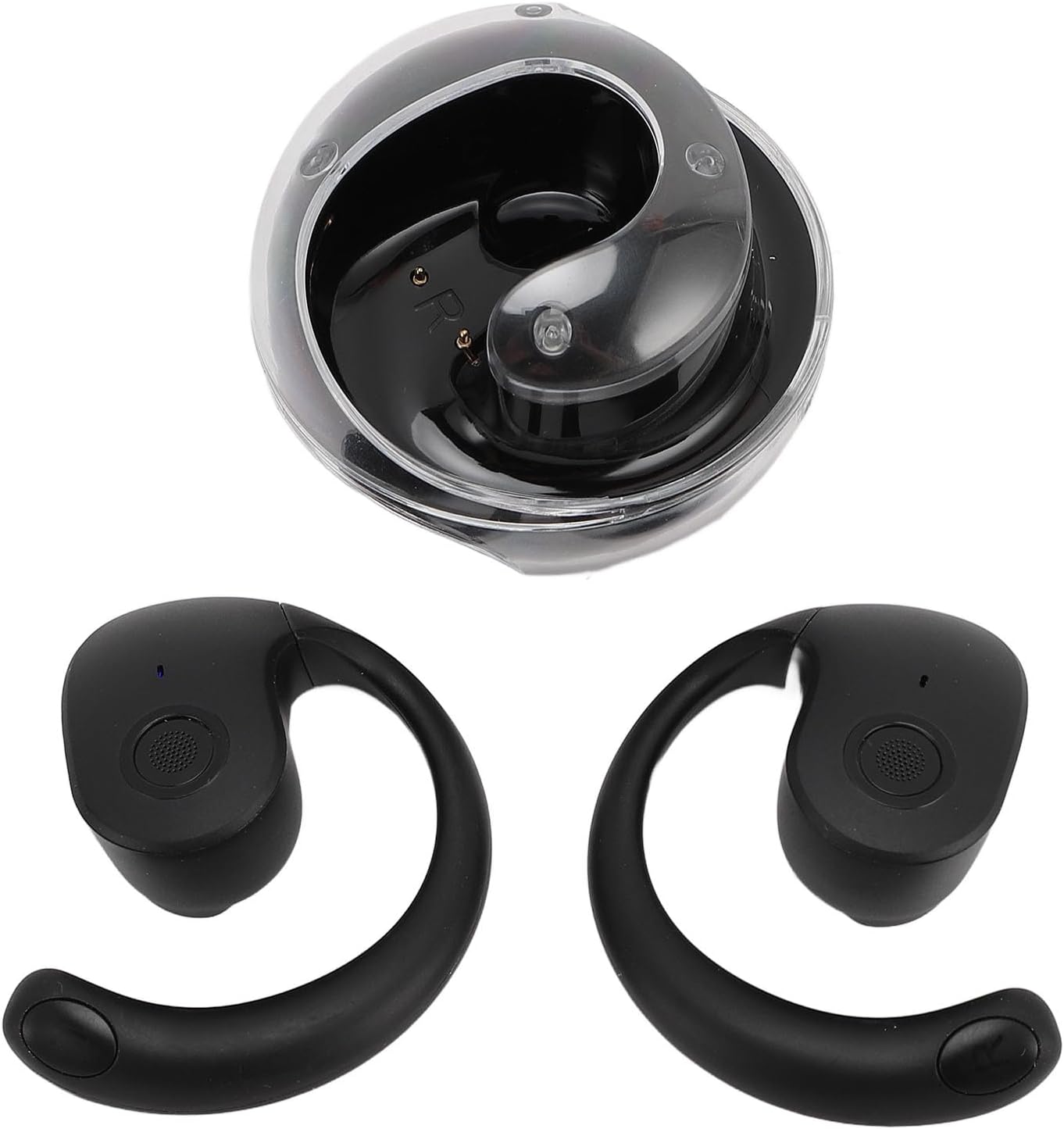 Bewinner Language Translator Earbuds removed from their charging case