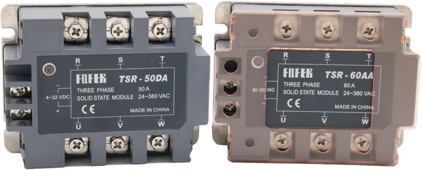 SSR-3 Phase DA AA DC-AC AC-AC 10A 25A 40A 50A 60A 75A 80A 100A Three SSR Solid State Relay(50A)