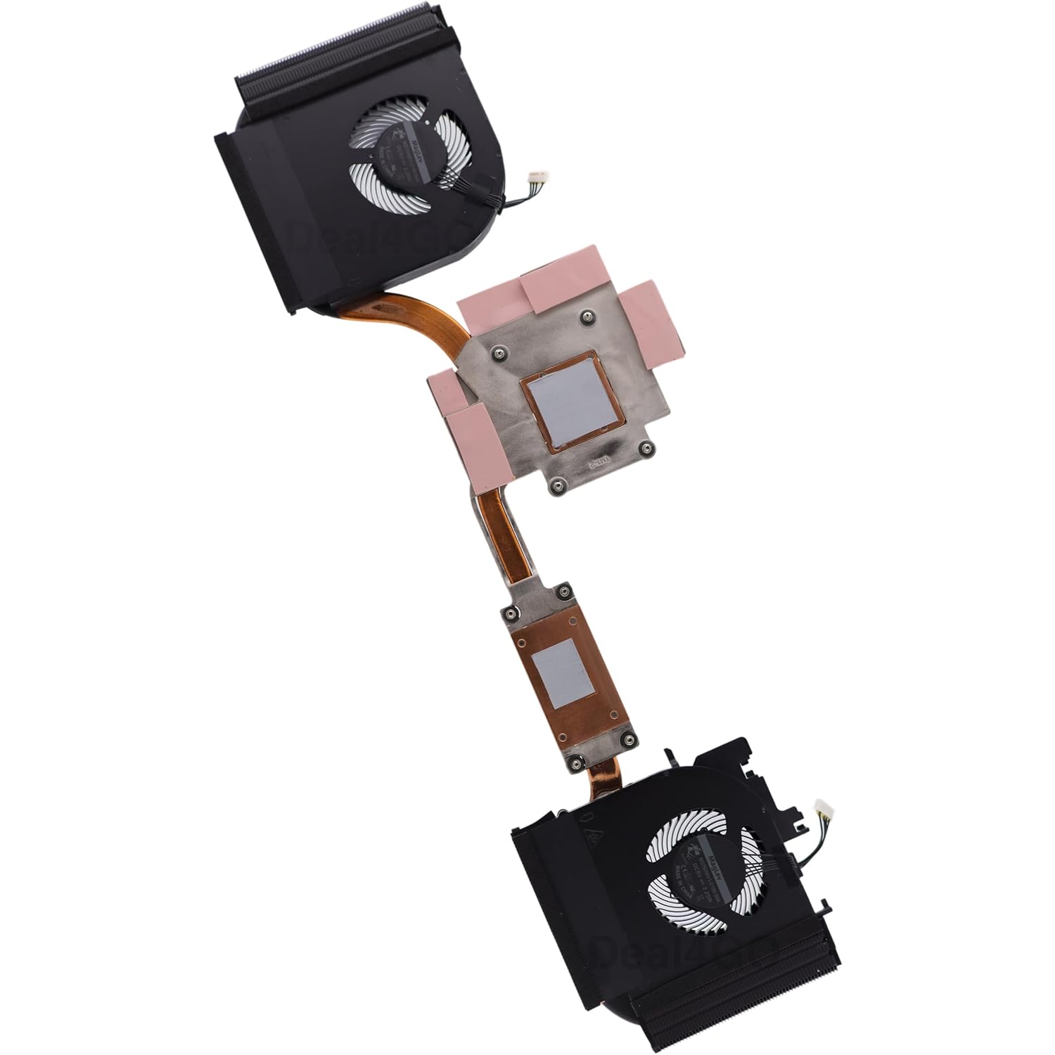 Deal4GO CPU GPU Cooling Fan Heatsink Thermal Module Assembly 01HY783 02HK827 Replacement for Lenovo ThinkPad P52 2018