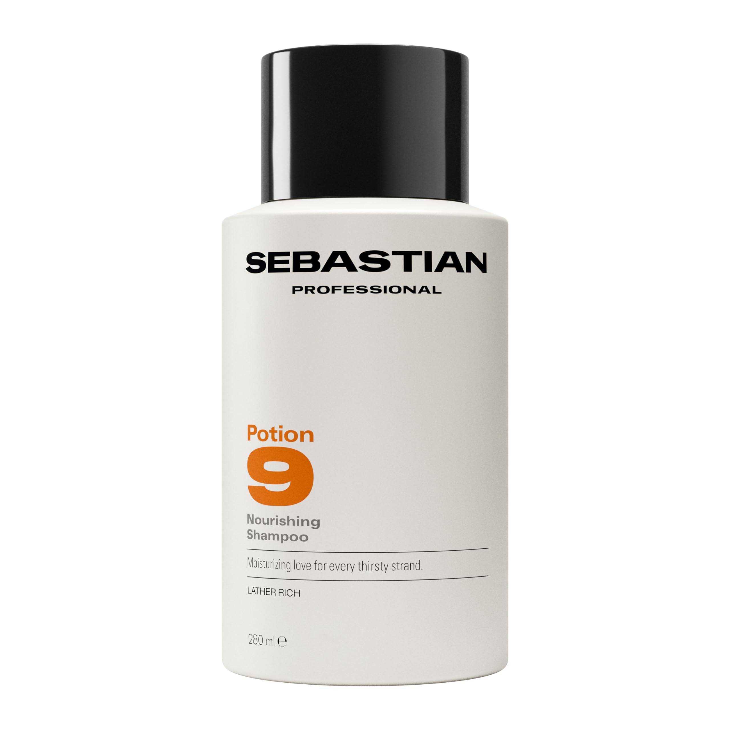 Sebastian Professional Potion 9 – Shampoing nourrissant professionnel pour cheveux doux et hydratés