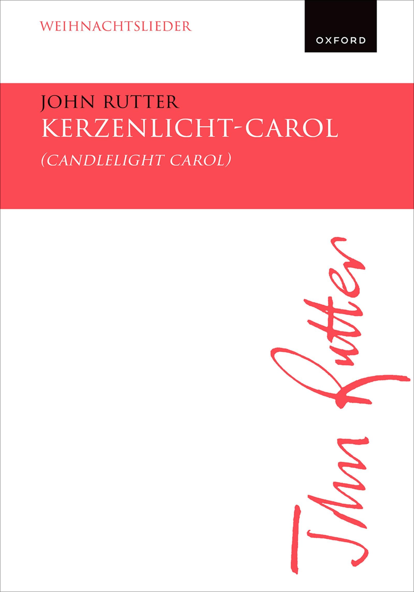 Kerzenlicht-Carol (Candlelight Carol): Vocal score
