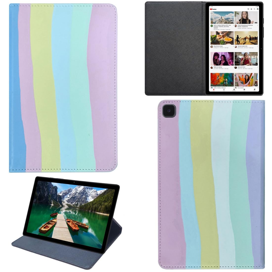 Zaoma Printed Flip Flap Case Cover Compatible for Samsung Galaxy Tab A7 10.4 inch Cover [SM-T500/T505/T507] 2020 Tablet (TABA7_PRN003) (B0CPFKG9JM) Amazon Price History, Amazon Price Tracker