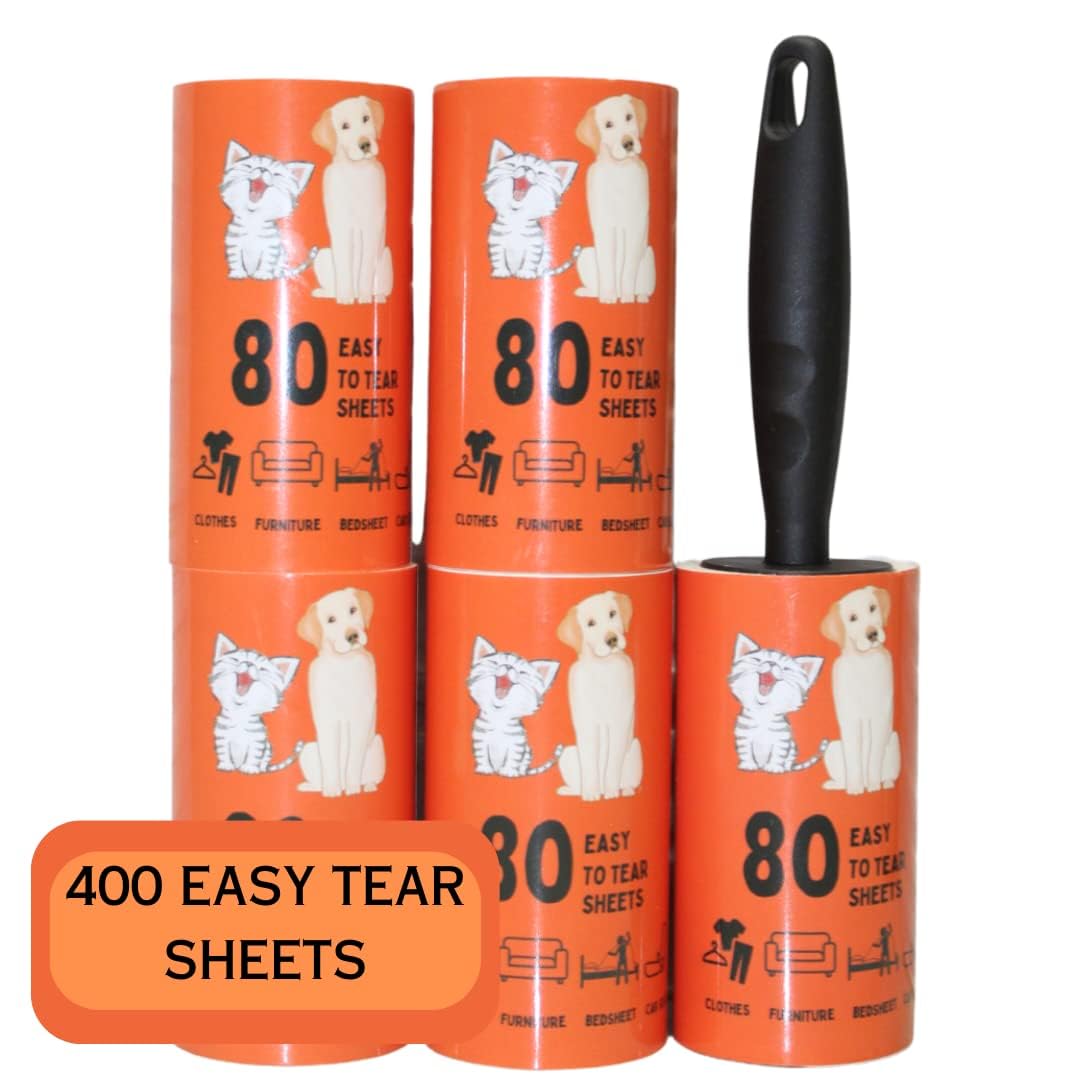 Treessentials Lint Roller for Clothes, Pet Hair, Fur Extra Sticky