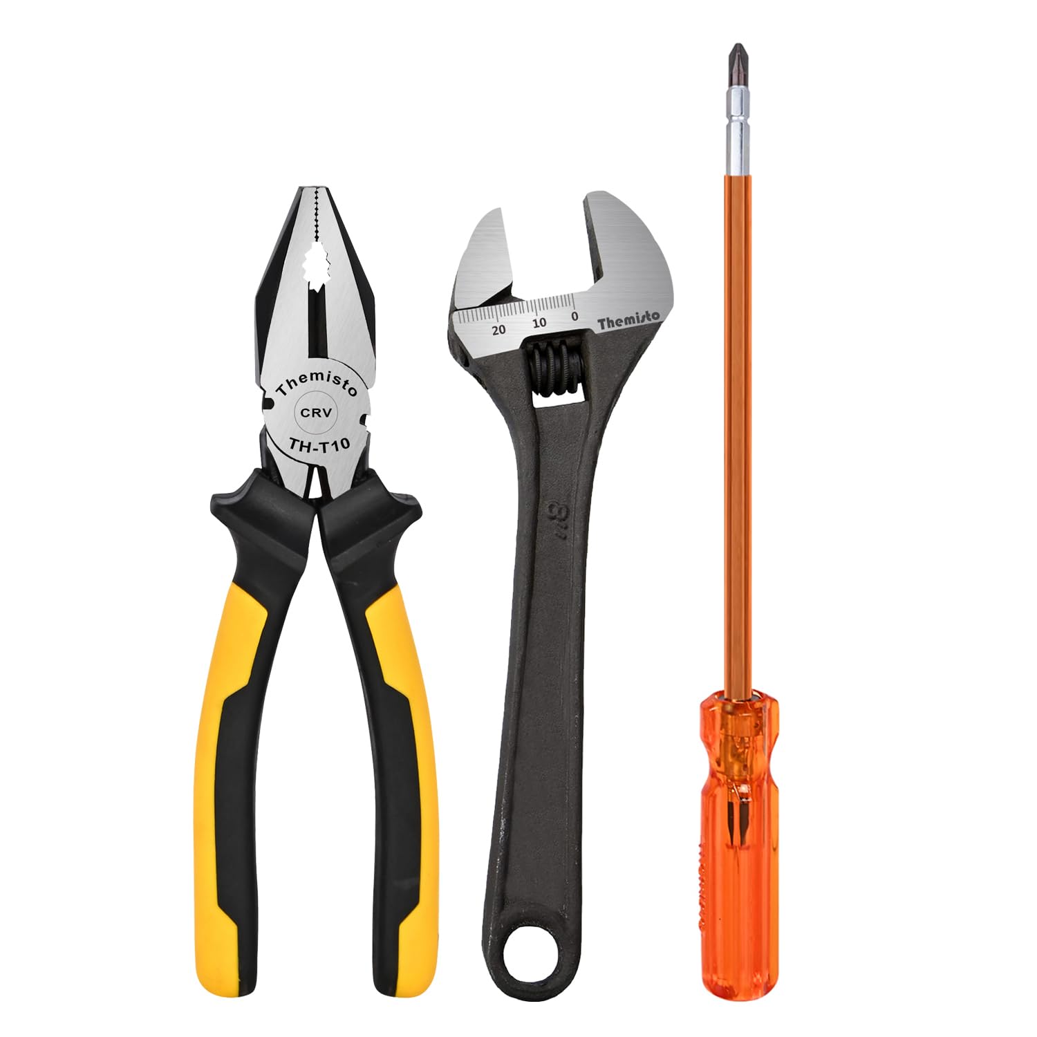 THEMISTO 6-in-1 Hand Tool Kit - Ultimate Utility Set -10