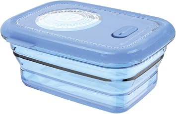 Minimal Reusable Silicone Food Storage Containers