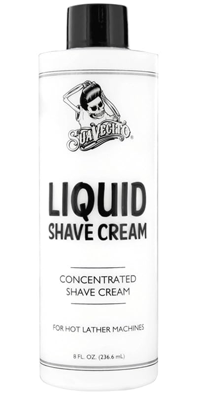 Creme líquido de barbear Suavecito Pomade para máquina, 240 mL
