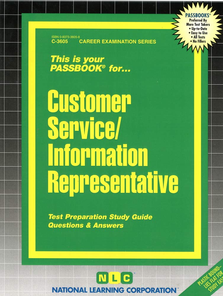 Customer Service Representative(Passbooks) None Edition