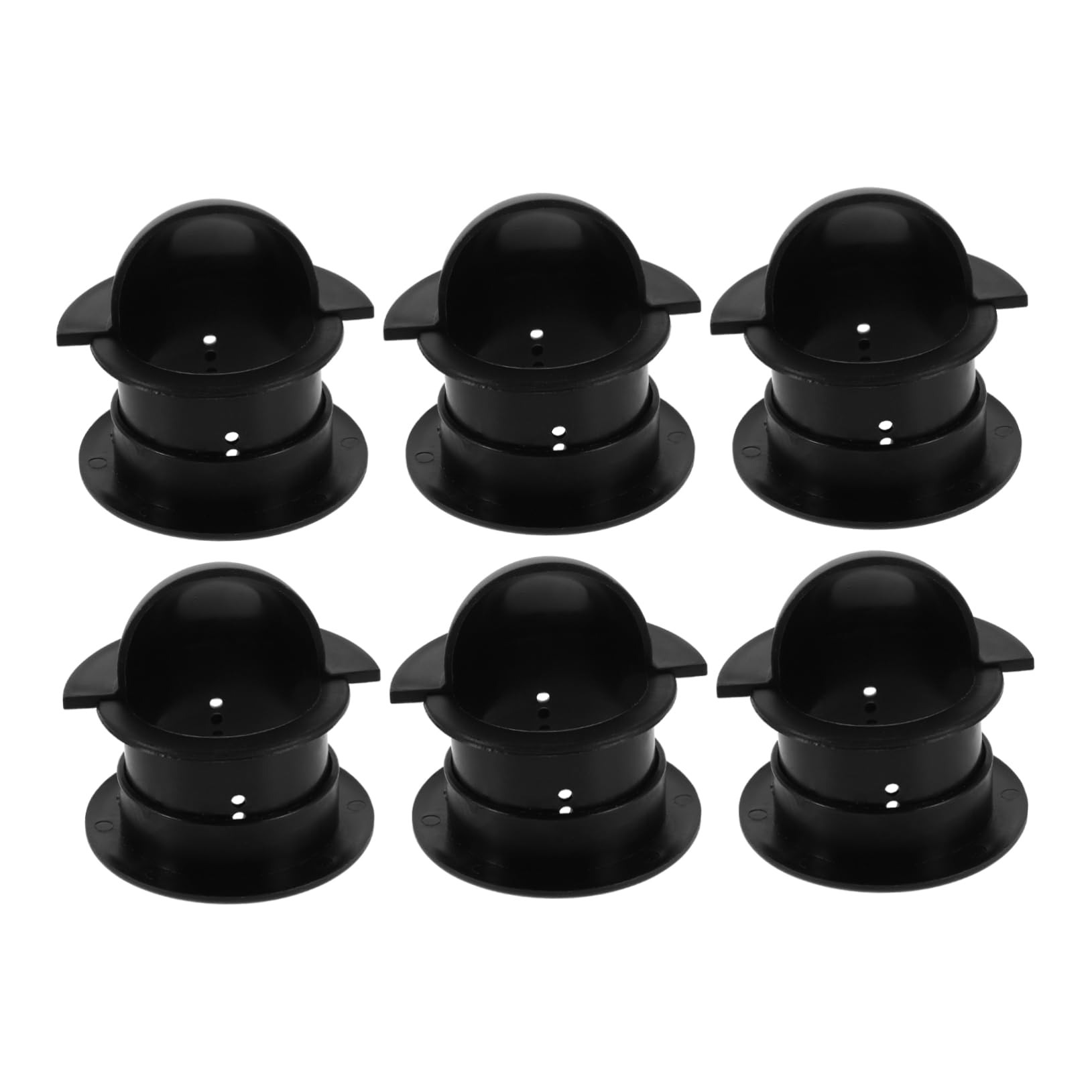 GRIRIW 6pcs Table Soccer Entry Cup Replacement Foosball Accessories for Tabletop Small Entry Plastic Cup Parts Foosball Repairing Part