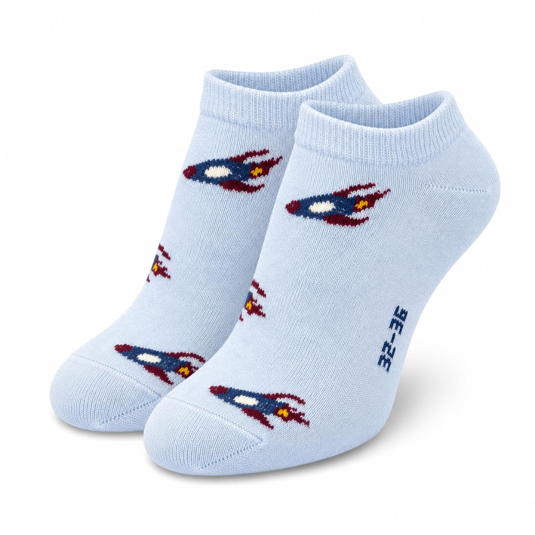 12 Pares - Calcetines Tobilleros Niño - Calcetines Niño - Calcetines Cortos Niño – Transpirables y hechos de Algodón