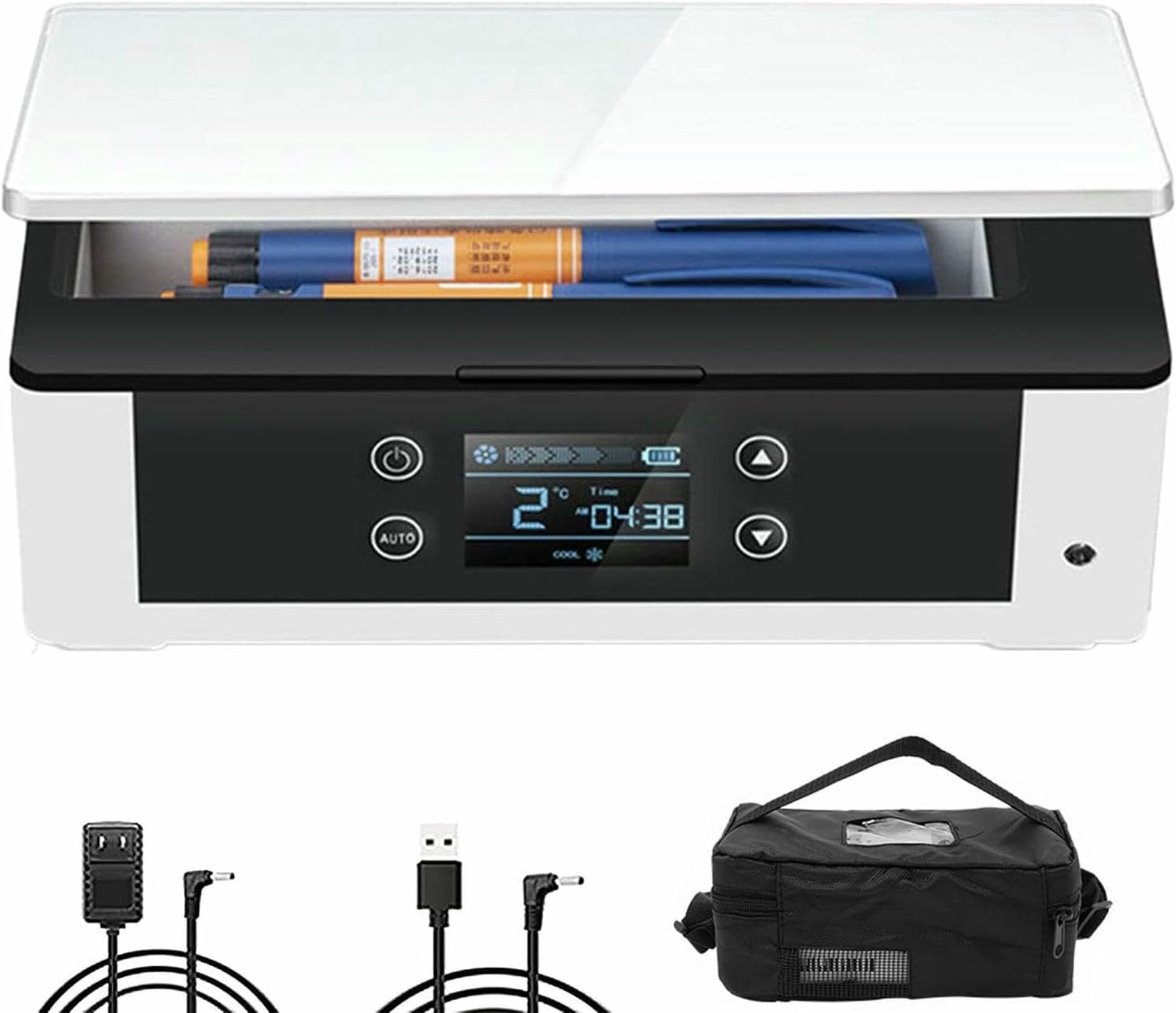 Réfrigérateur d'insuline mini refroidisseur électrique boîte portable