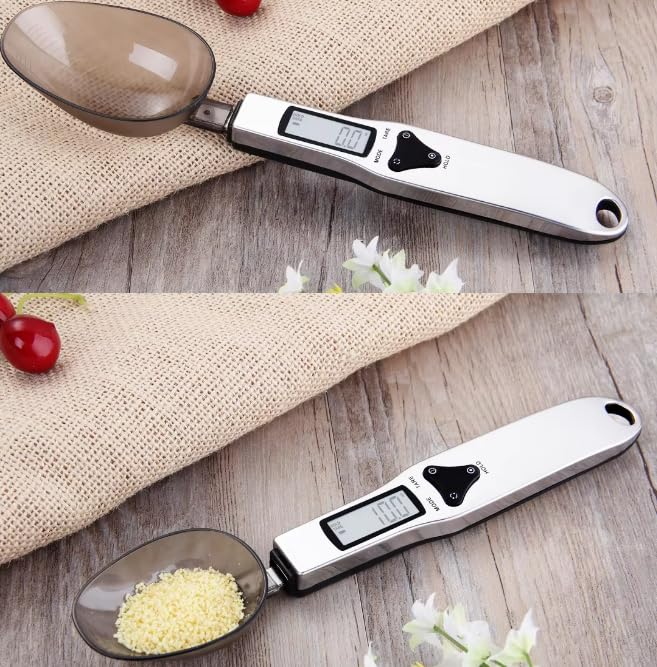 500g/0.1g Digital Spoon Scale LCD Digital Precision Laboratory Scales