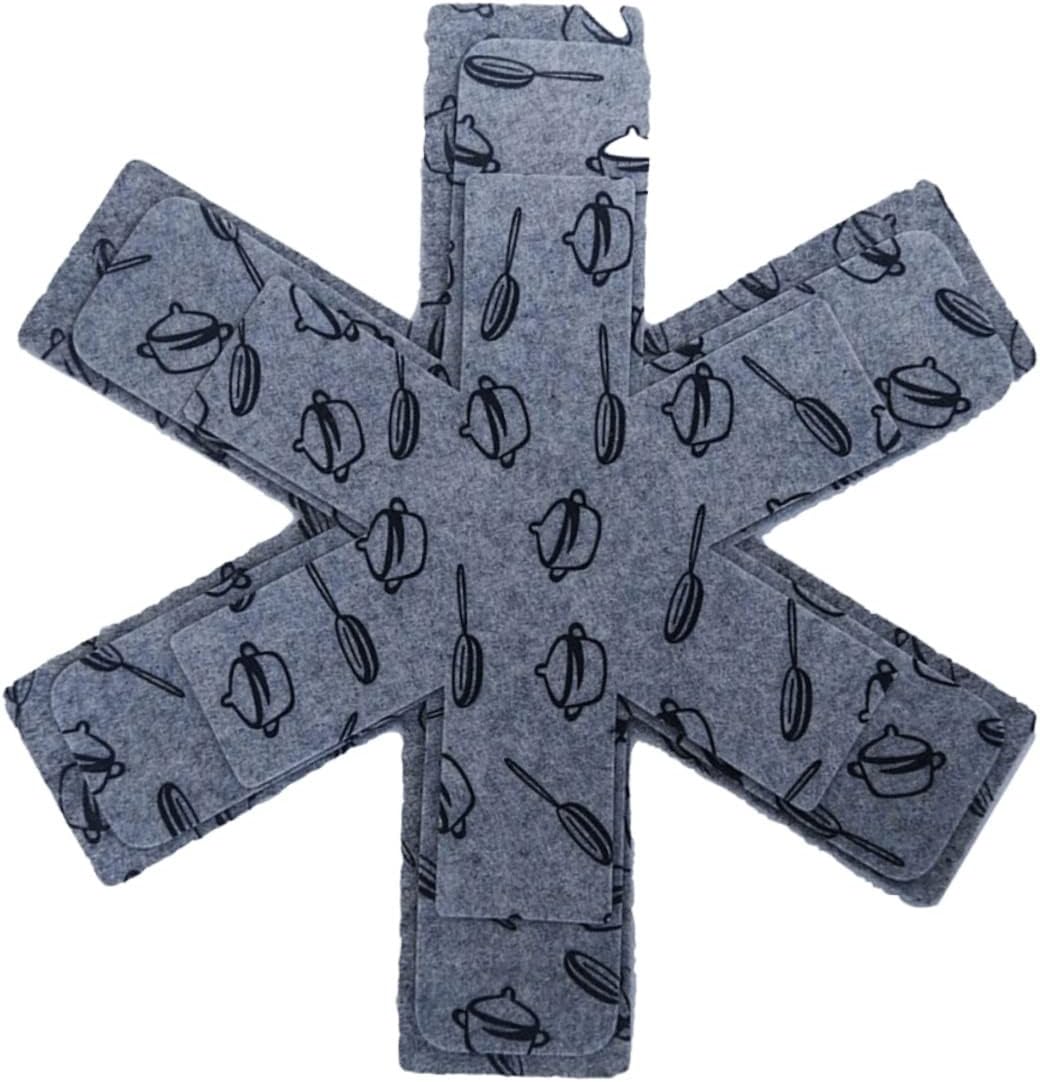 Anneome Set 3 Silicone Cooking Utensils Cookware Divider