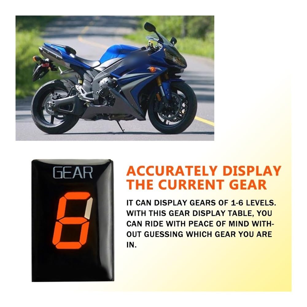 Ganganzeige Getriebe Anzeige Für Yam&aha FZ8 Fjr1300 FZ6 FZ16 YZF-R1 R6 FZ400 FZS600 Xvs1100 XV1900 Fzh150 Wr450R Für Dyag Star Für Stryker