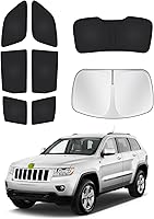 Vista 46 de Parasoles para parabrisas de automóvil, cubierta para ventana lateral y trasera, protección de privacidad, mantiene el vehículo fresco, color negro