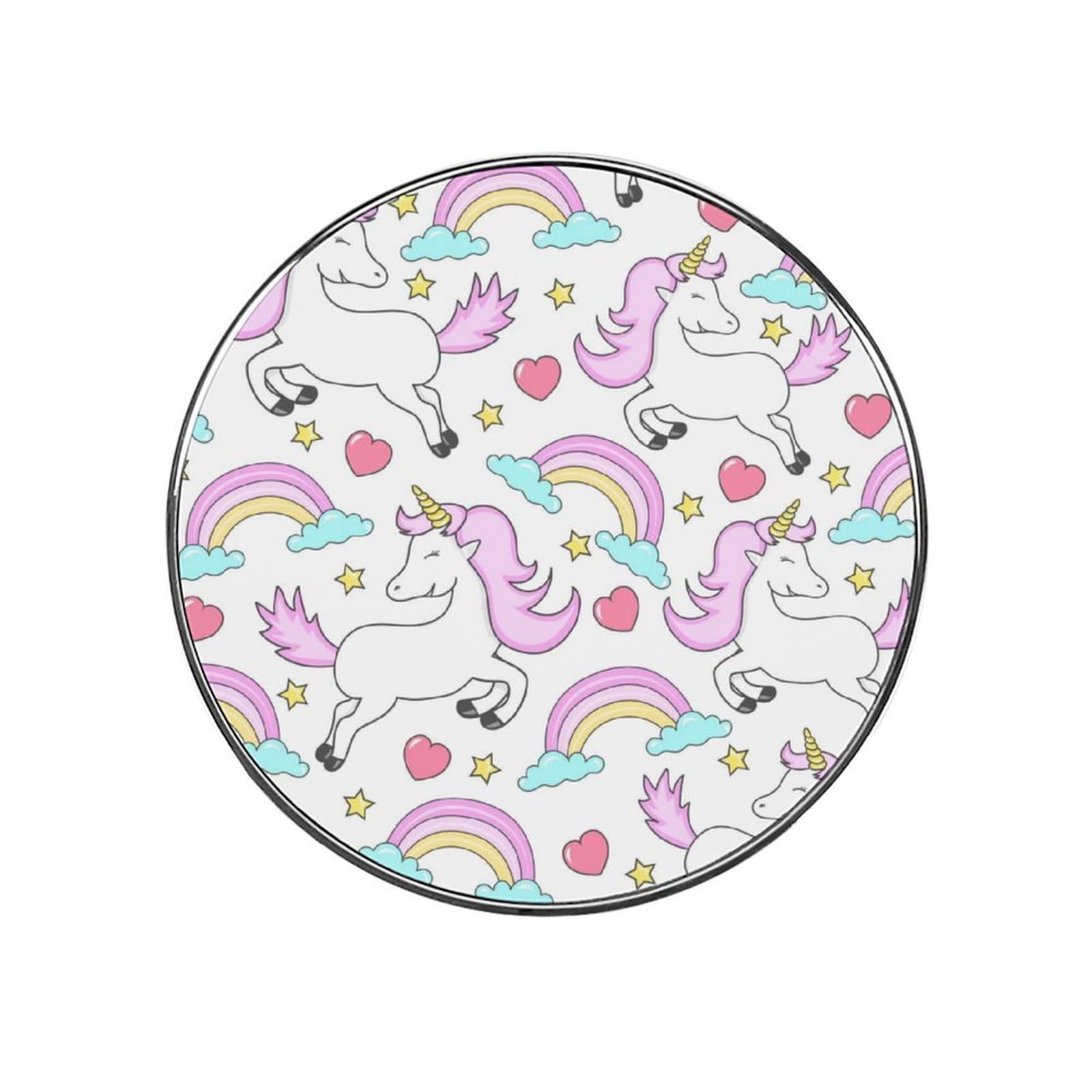 Rainbow Unicorn Refrigerator Magnet Decorative Locker Magnet For Kitchen And Office Home Décor