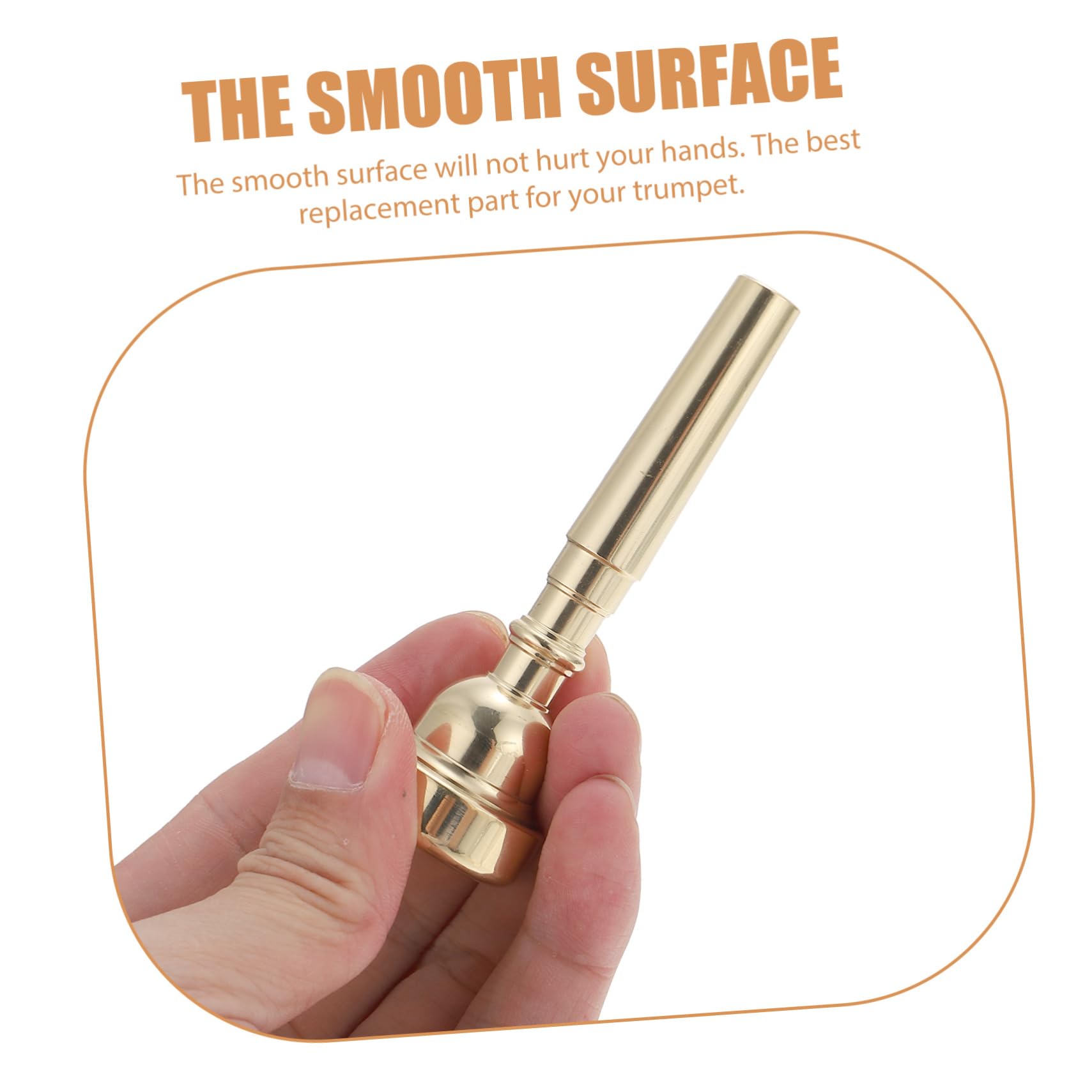 YARNOW Bocchino per Tromba in Metallo Sordina per Tromba Accessori per Strumenti Musicali Ricambio Utile per Trombettisti Principianti e Professionisti