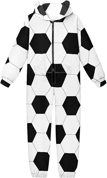 GIFTPUZZ Kids Hoodies Long Sleeve Long Pants Jumpsuit with Front Pockets Holiday Costumes Play Cosplay Bodysuit