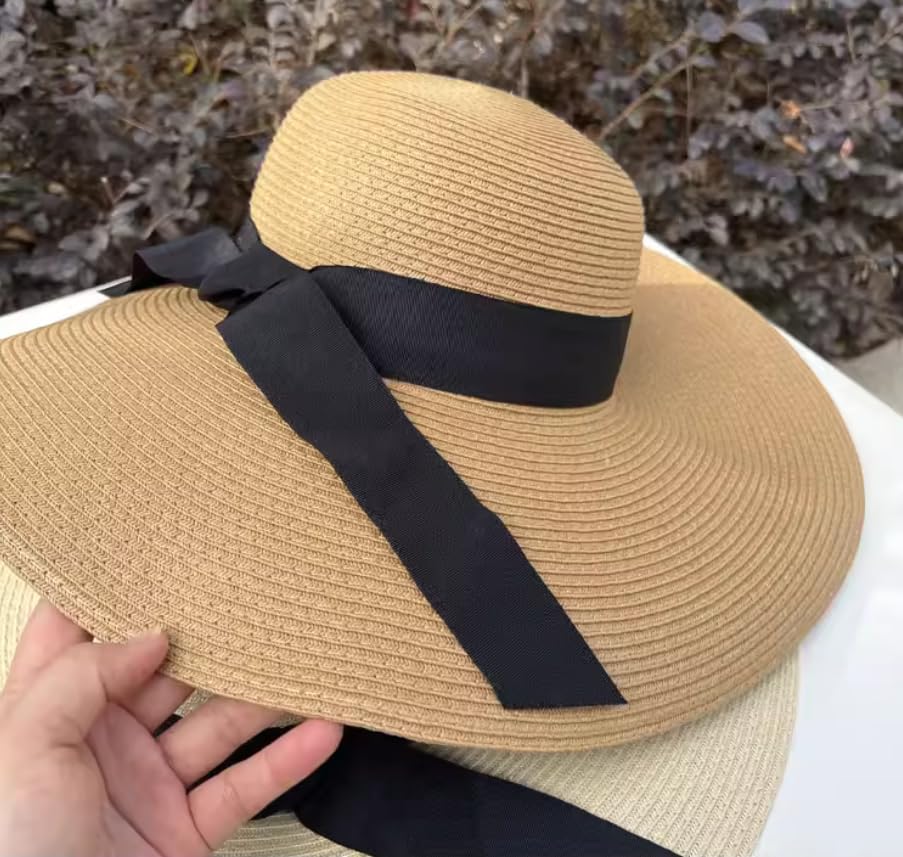 Sombrero Mujer Ala Ancha Plegable Protec UV Khaki miniatura 7