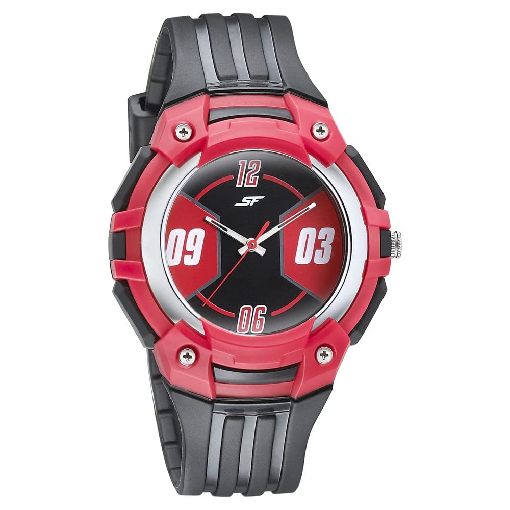SF Turbo Quartz Analog Black Dial PU Strap Watch for Men-NP77113PP01W (B0BS3L9FY2) Amazon Price History, Amazon Price Tracker