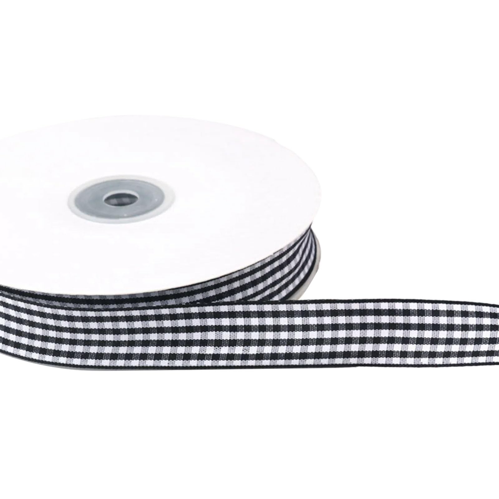 Jazuaiao Decorative Ribbon Gift Ribbons Gingham Ribbon Craft for Party Invitation Card Decoration Decorative Ribbons