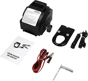 Xigner Elektro-Seilwinde 12V - 900kg Zugkraft Für ATV, Auto & Boot