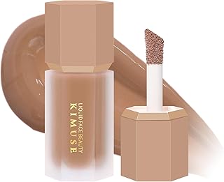 KIMUSE Soft Liquid Contour Stick, Glow Liquid Cream Bronzer, Weightless, Long-Wearing, Smudge Proof, Natural-Looking, Blendable, Bronzer Makeup