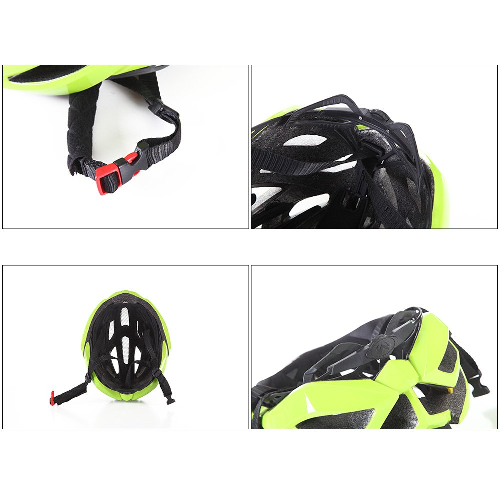 Icocopro casco da ciclismo per uomo/donna equitazione casco leggero regolabile pieghevole