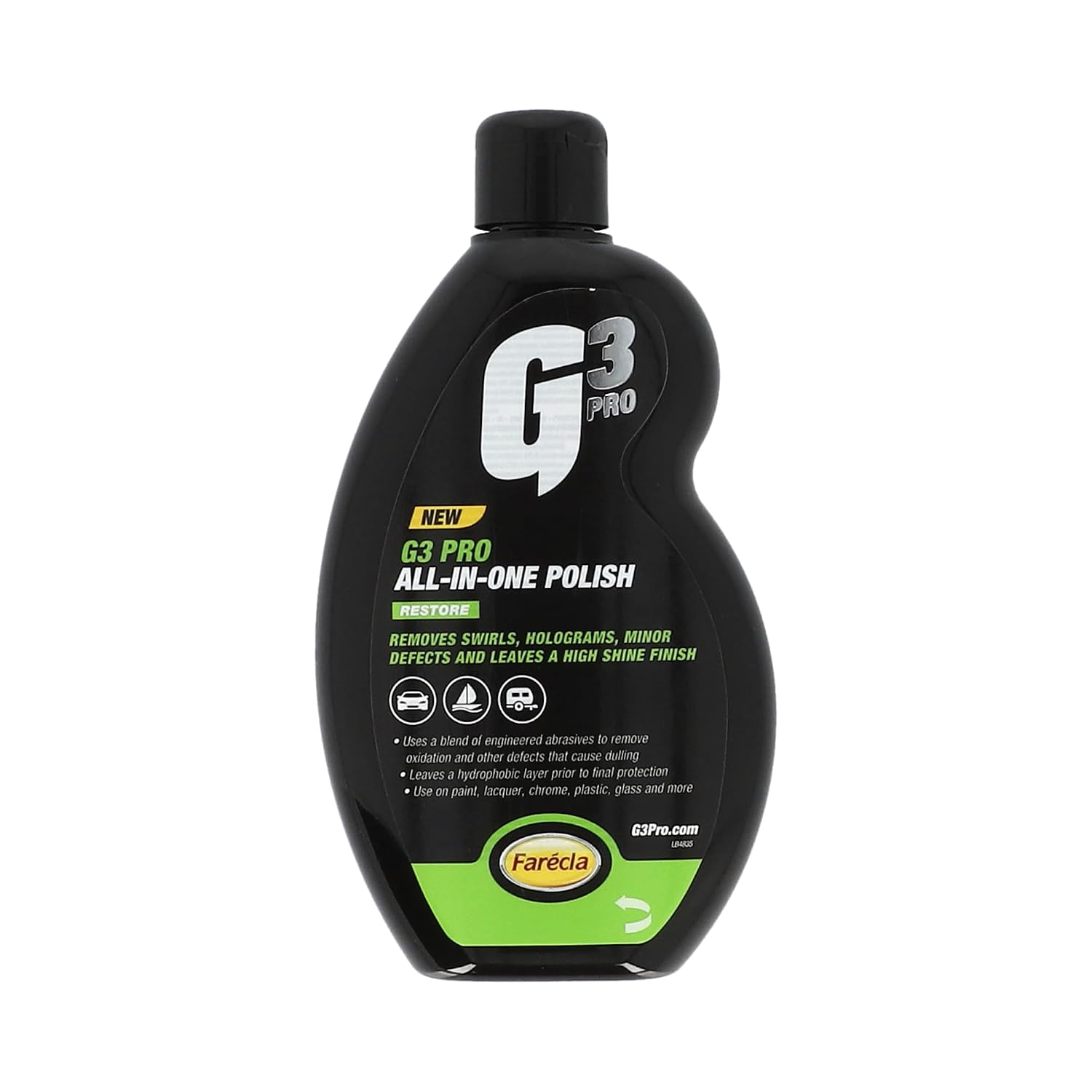 G3 Pro D.A. Fine Polish 500ml - Professional Car Detailing Polish