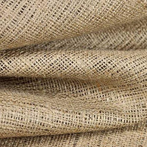 Natural Jute Burlap 40 Inches Wide. 7 Ounce. 100% Jute