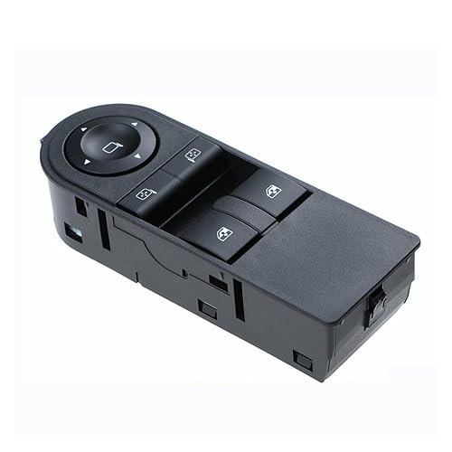 Compatible con Opel Astra H Zafira B Driver Master Interruptor de control de elevalunas eléctrico Consola de botón 13228879