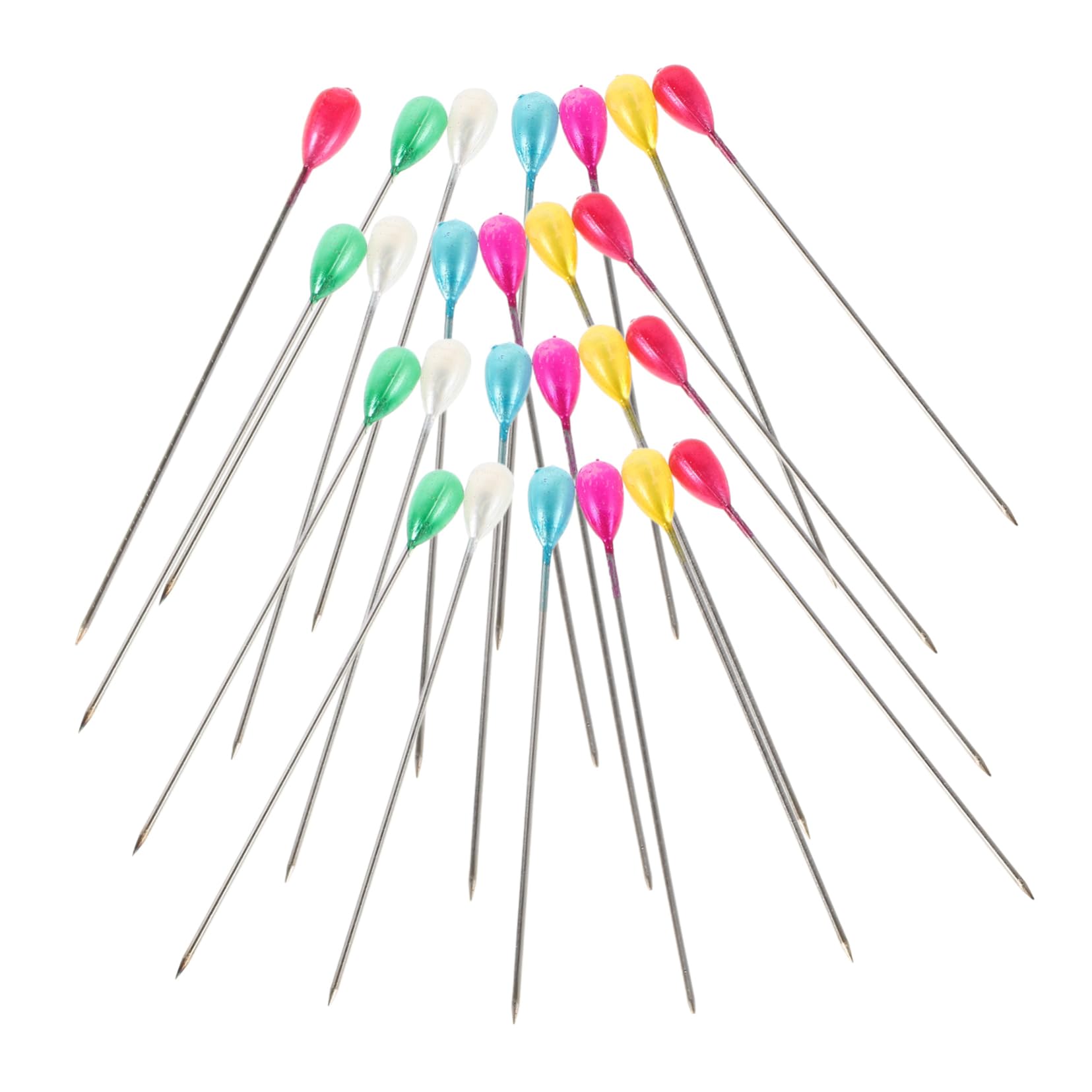 SEWACC 200pcs Craft Pins for Sewing Dressmaker Pins Pearl Heads for DIY Projects