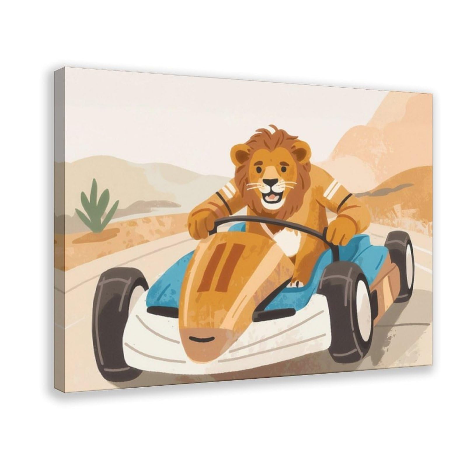 Bareronor Lion Canvas Poster for Dorm Room Decor Gift