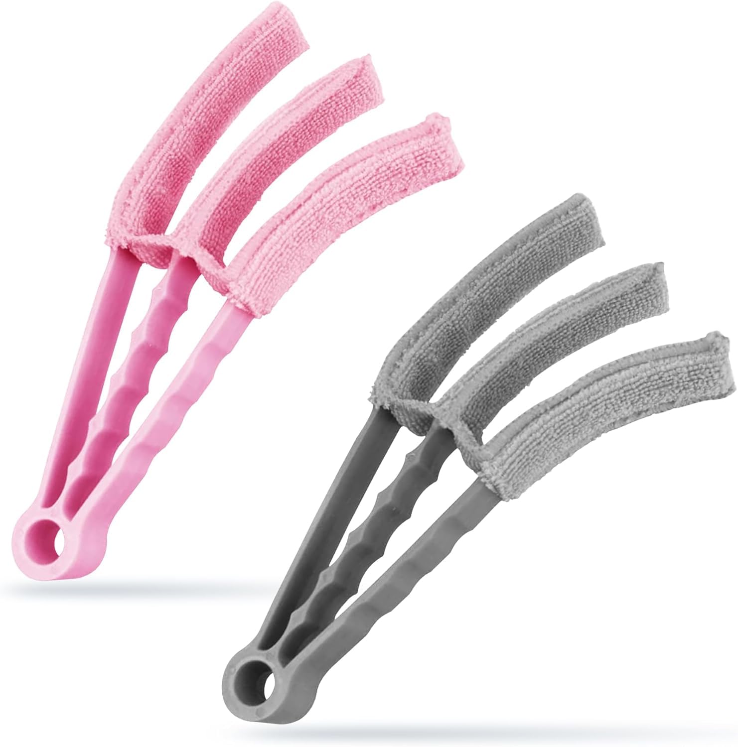 G4GADGET Pack of 4 Venetian Window Blind Cleaners - Multi-Tool Duster Brushes for Blinds, Air Conditioner, and Car AC Vents
