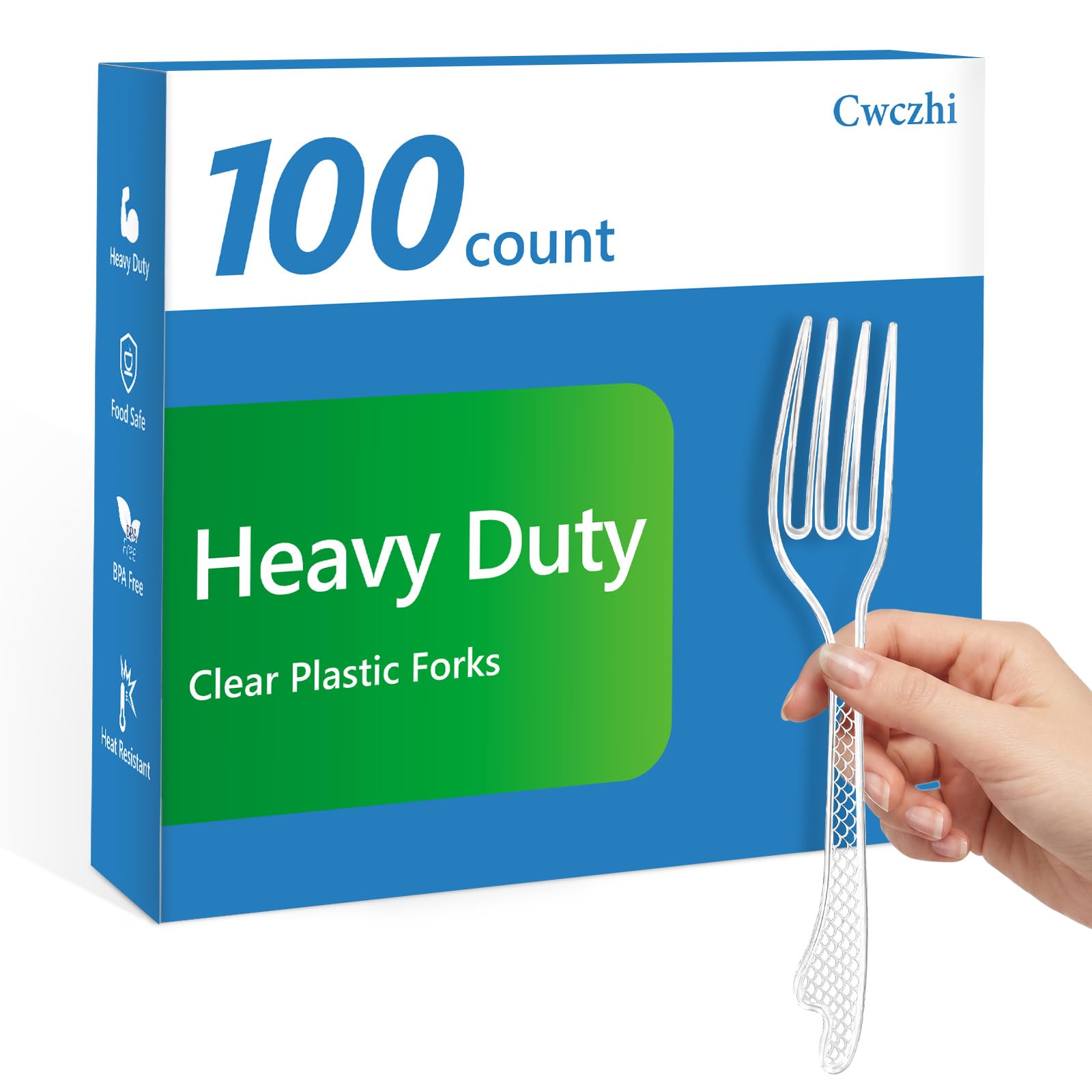 500 Count Heavy Duty Plastic Forks Disposable — Amazon image 8