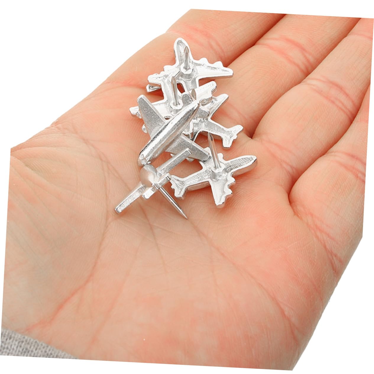 4 Sätze Metall Flugzeug Pushpins Für Pinnwand Dekorative Reißzwecken Aus Robustem Für Karten Kunstprojekte Und Fotos Für Büro Und Zuhause 30 Stück * 4