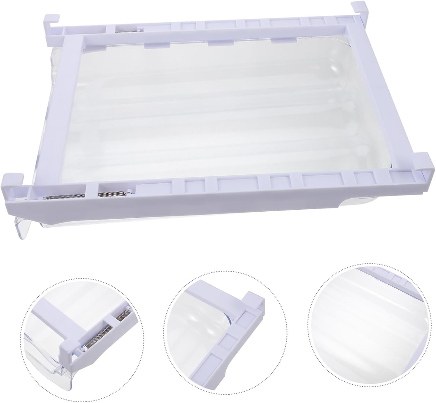 Egg Dispenser Storage Preservation Box Drawer Eggs Organizer Bin Space-saving