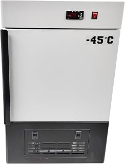 Ultra Low Temperature Storage Box Portable Lab Cryogenic Freezer,28L Low Temp Freezer Storage Refrigerator with -40℃ to -86℃ Temperature Range 320W 110V