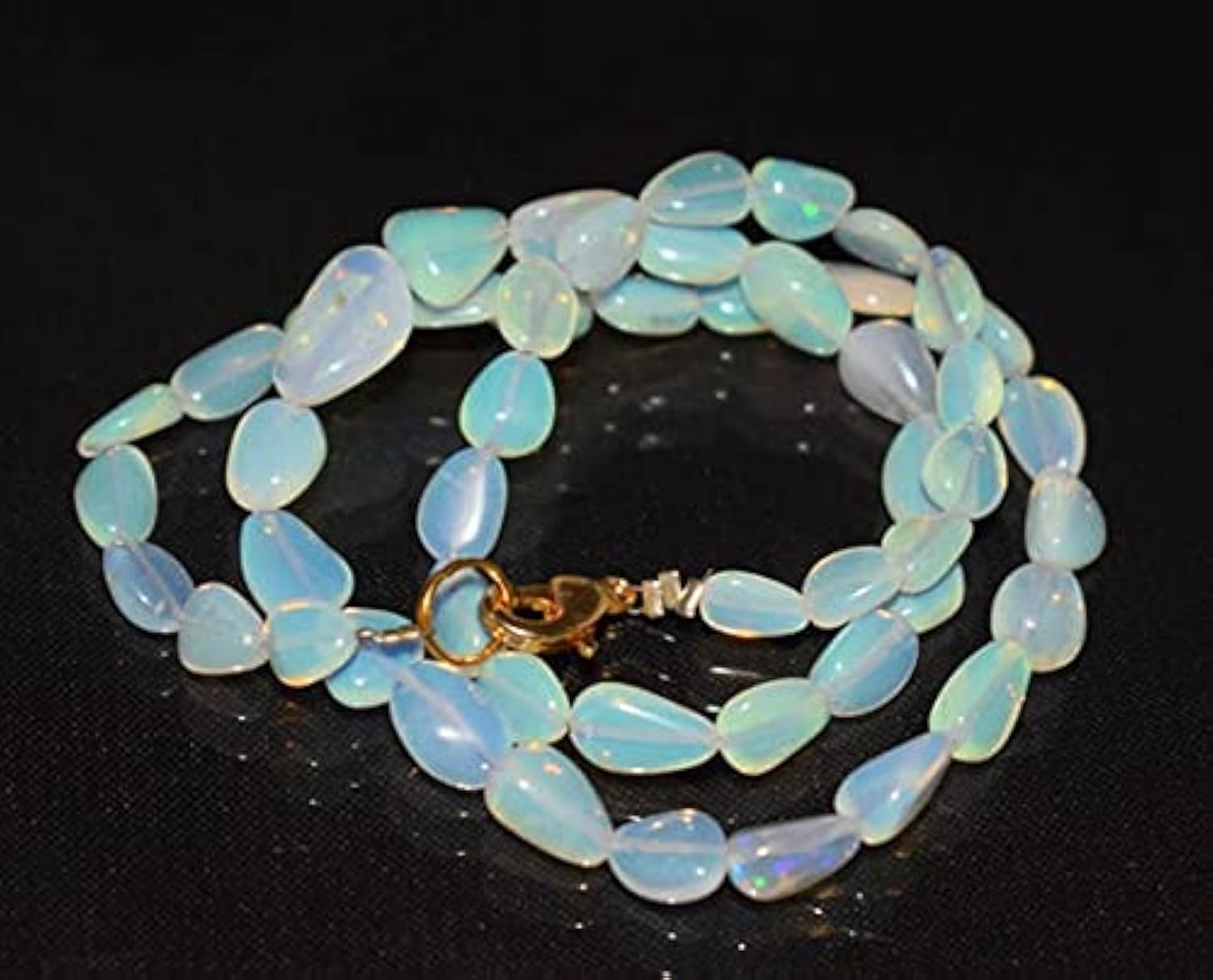 Collier opale de feu d'Éthiopie LKBEADS : finis les bijoux en pierre ternes