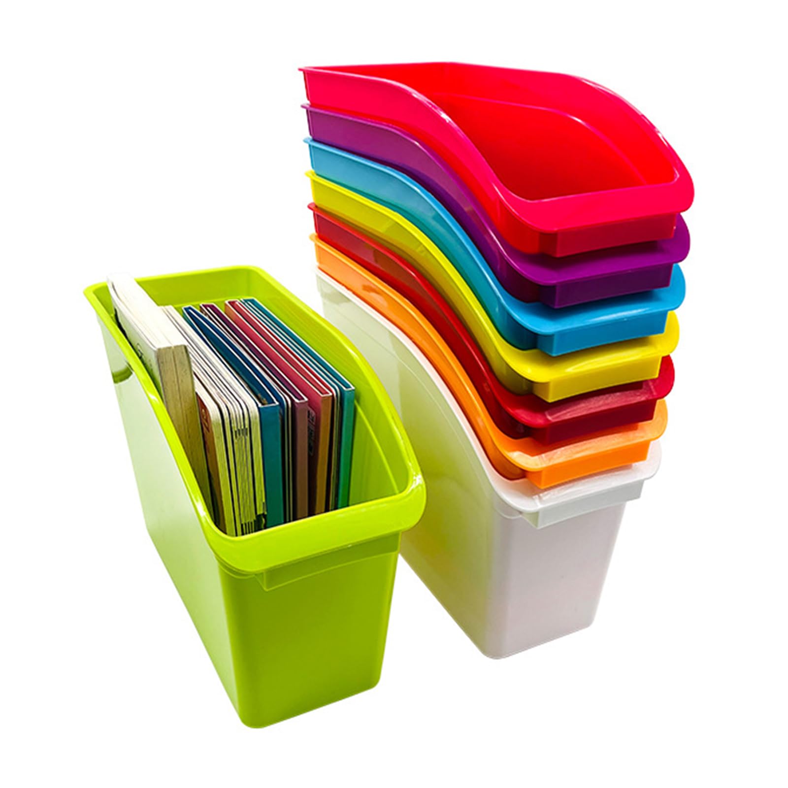 Dossier porte-fichiers vertical, Red yellow blue an