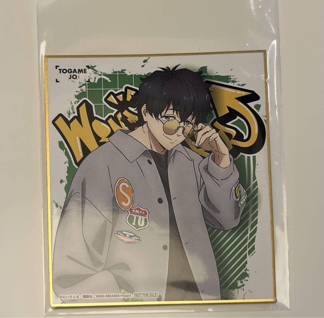 Amazon.co.jp: WIND BREAKER ウィンブレ 十亀条 色紙 : ホビー