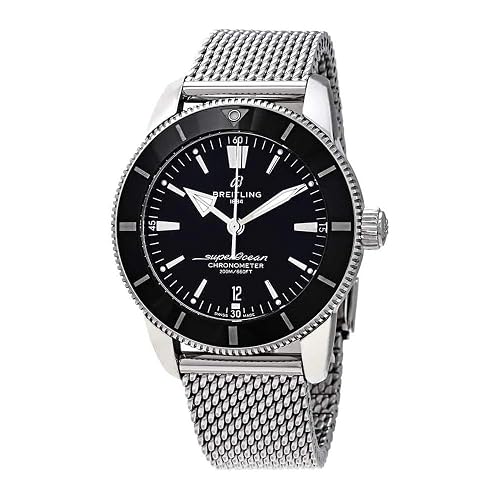 Superocean Heritage II Automatic Chronometer 44 mm Black Dial Men's