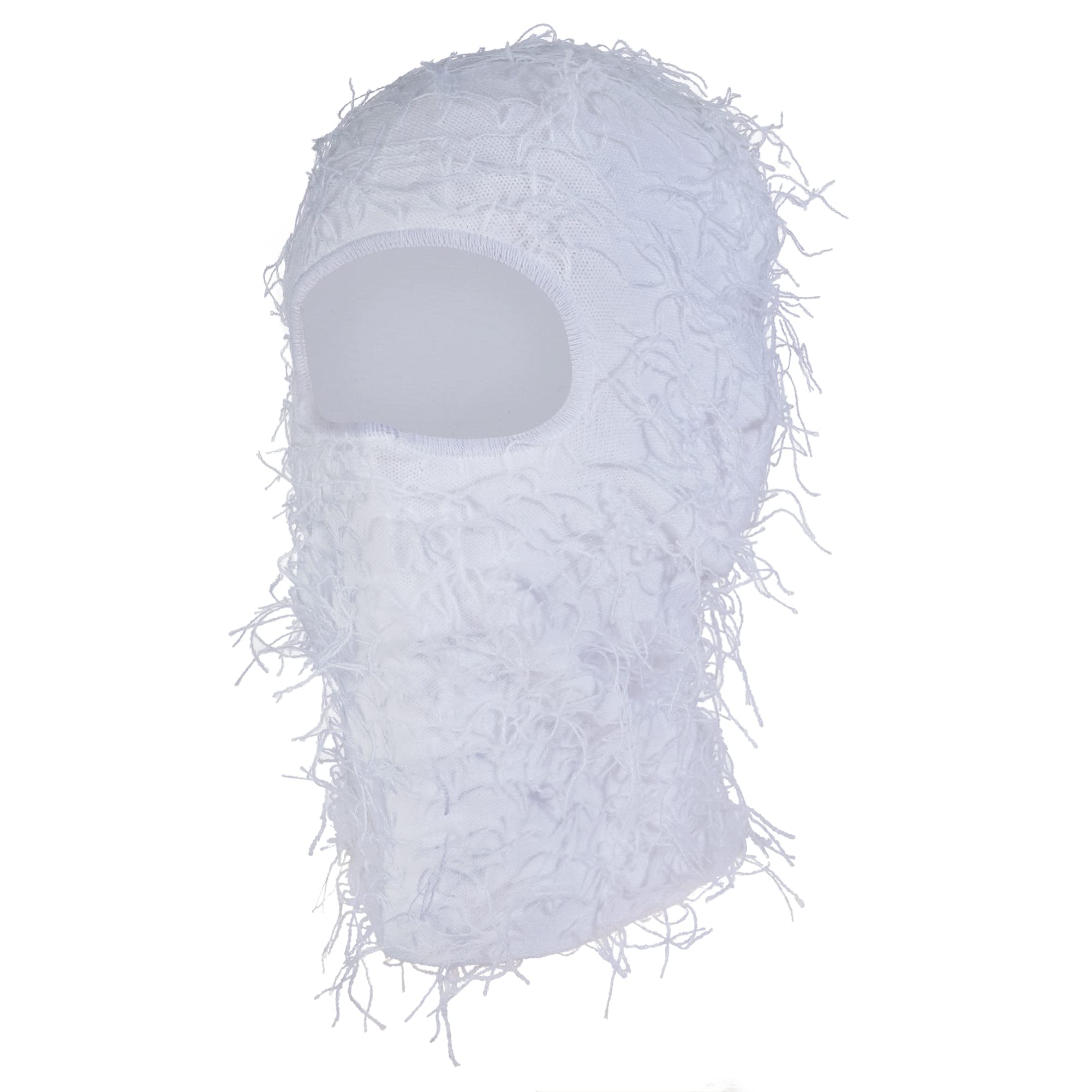 CISEIDistressed Balaclava Ski Mask for Men and Women - Knitted Balaclava Distressed Windproof Shiesty Full Face Mask Cold Weather
