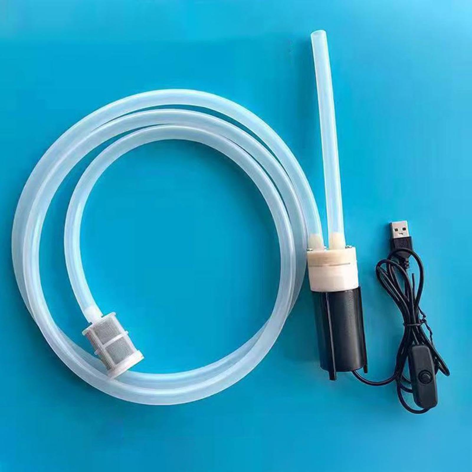 STYLEHEAVEN Water Transfer Pump Accessories USB Rechargeable Compact Automatic Wine Pump 2.5 Meter Tube-image-35