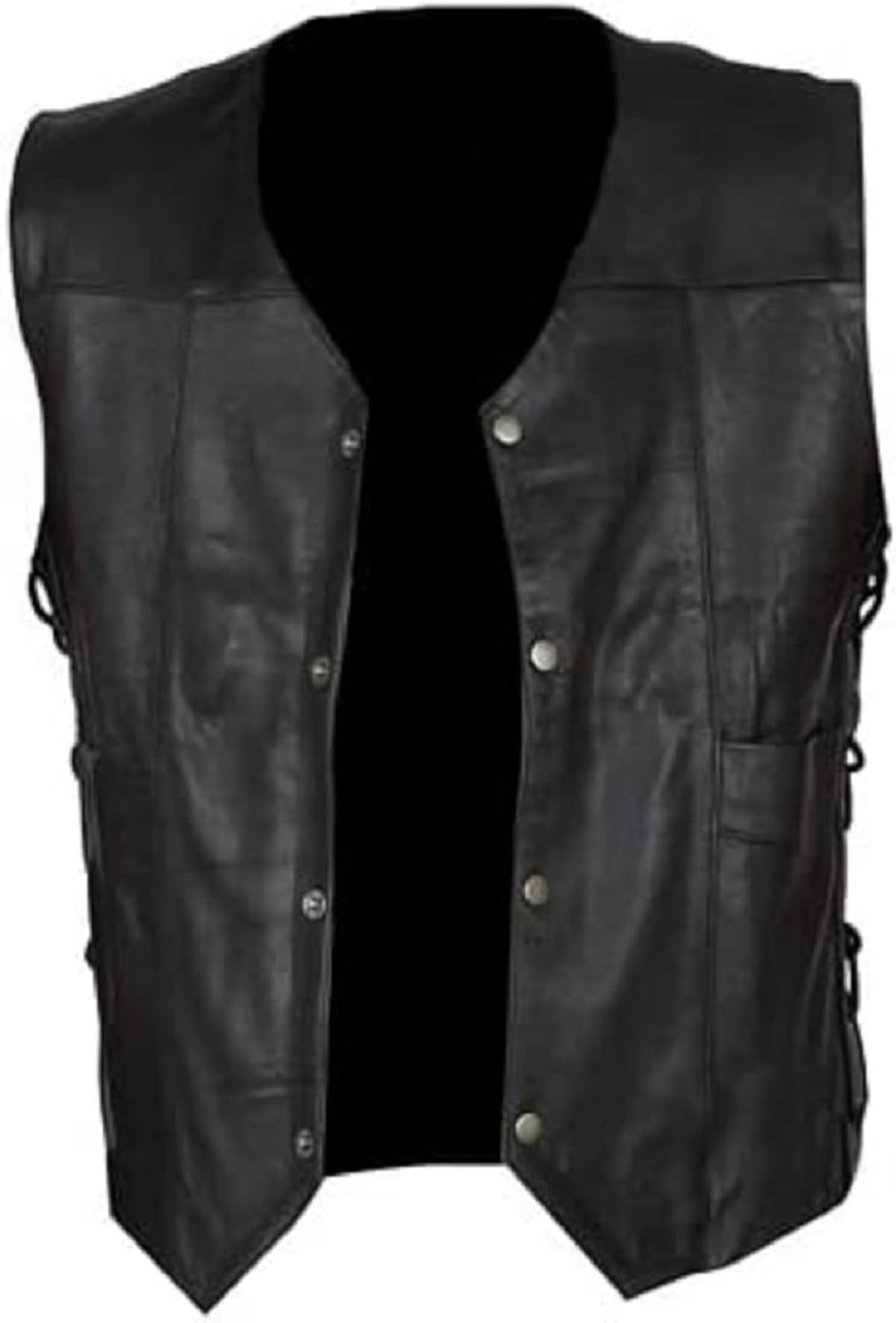 Daryl Dixon Engelsflügel-Weste aus echtem Leder, für Herren, Halloween, Cosplay