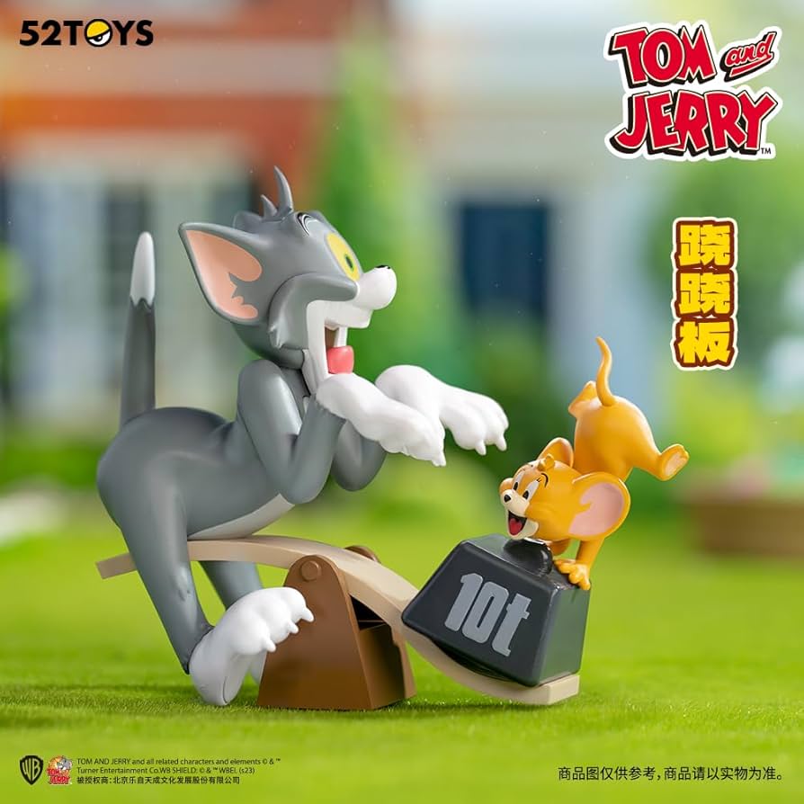 Amazon.co.jp: 52TOYS BLINDBOX トムとジェリー 大乱闘 8個入り
