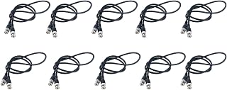 Antrader RG58 3 Feet 50-Ohm BNC to BNC Coaxial Cable Pack of 10