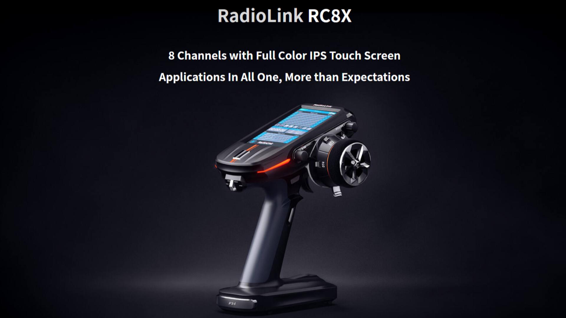Amazon | 【RadioLink】ラジオリンクRC8X 8CH プロポセット R8FG&R4FGM